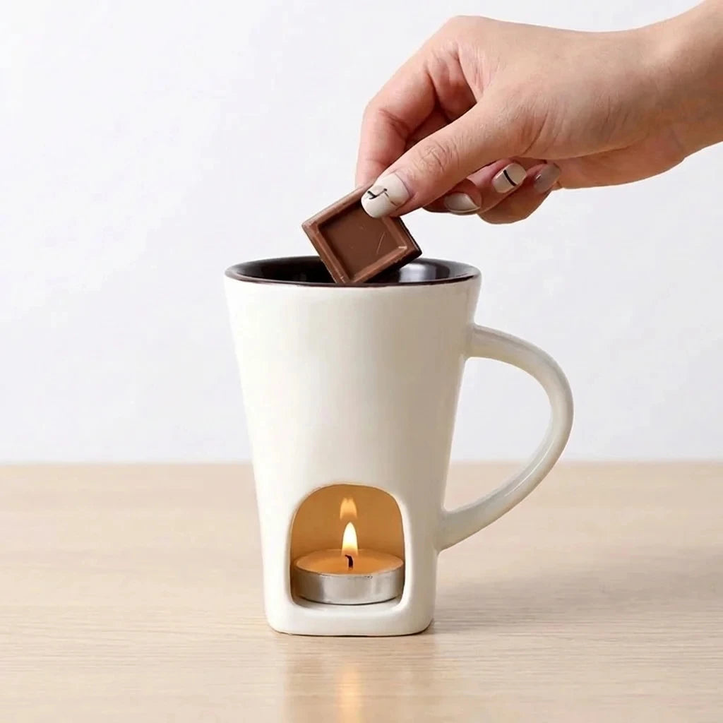 Chocolate Fondue Mug | Ceramic
