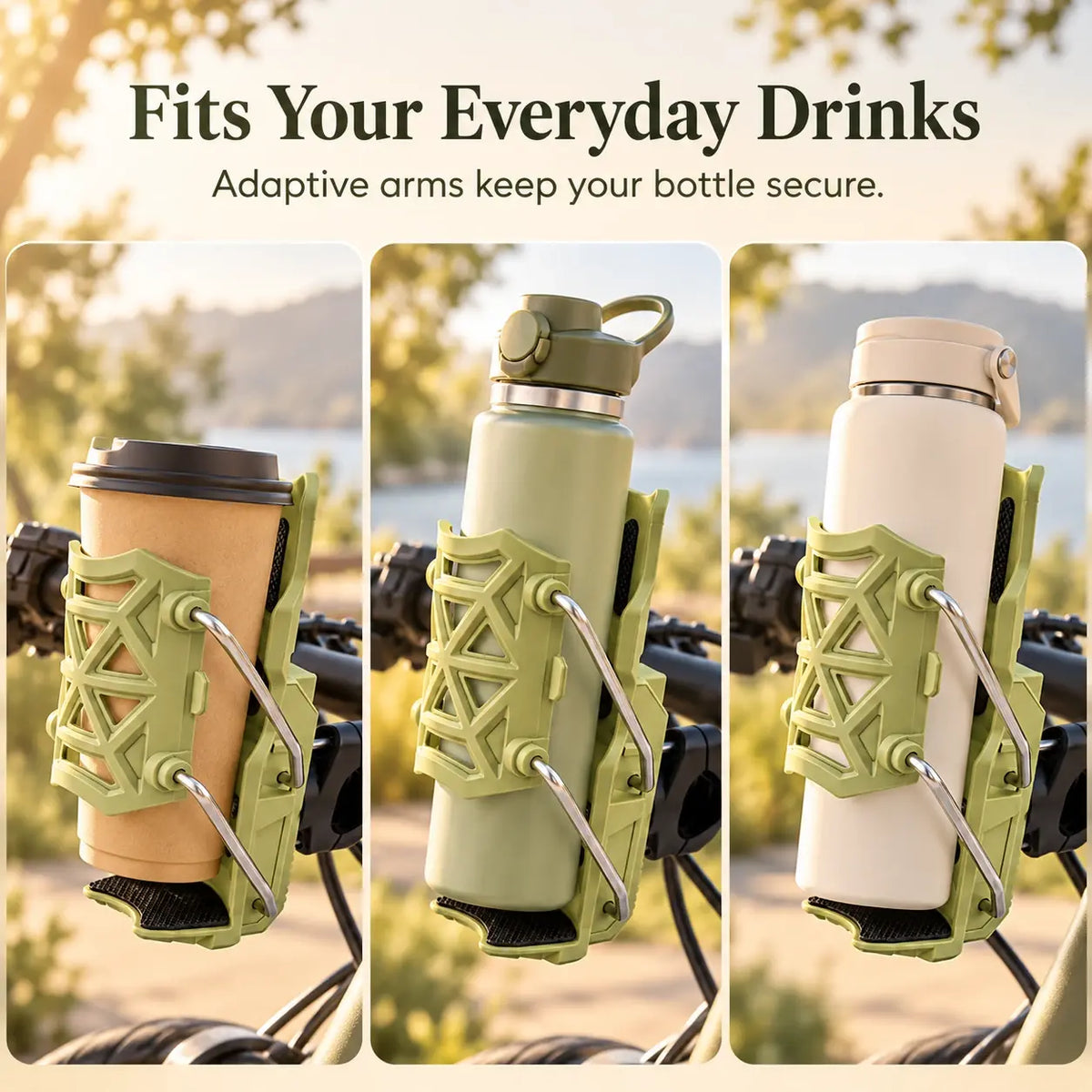 Self-adjusting Cup Holder