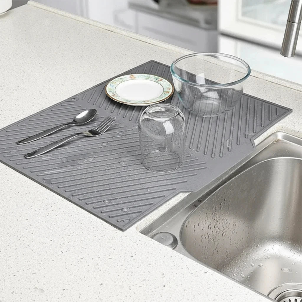 Silicone Dish Draining & Drying Mat