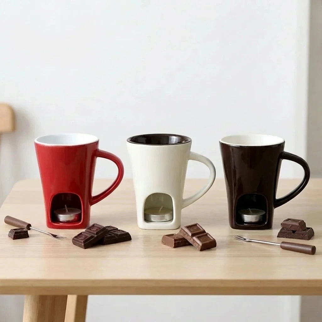 Chocolate Fondue Mug | Ceramic