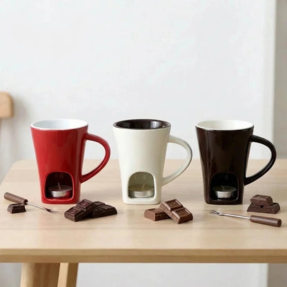 Chocolate Fondue Mug | Ceramic