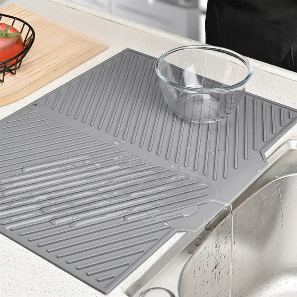 Silicone Dish Draining & Drying Mat