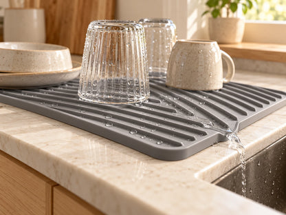 Silicone Dish Draining & Drying Mat