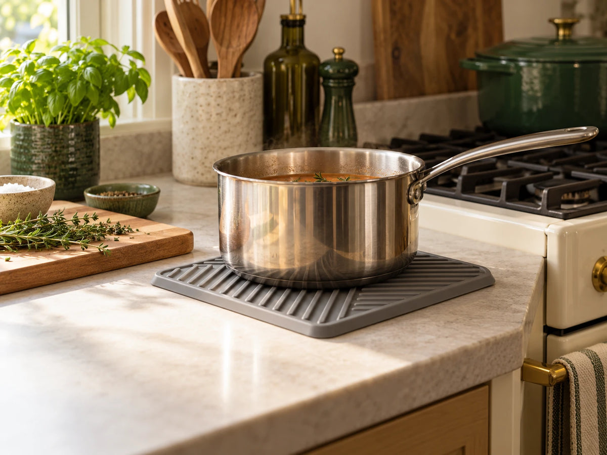 Silicone Dish Draining & Drying Mat