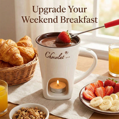 Chocolate Fondue Mug | Ceramic