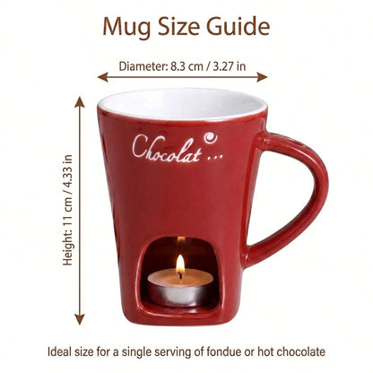 Chocolate Fondue Mug | Ceramic